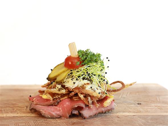 Smørrebrød m/roastbeef