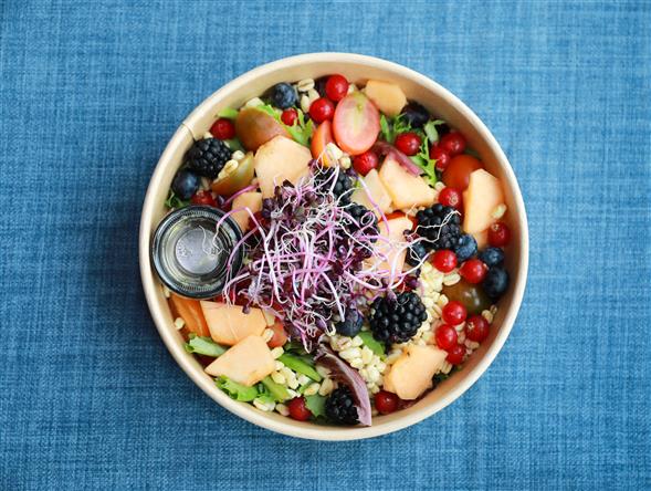 Bærsalat (vegetarisk)