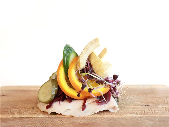 Smørrebrød m/Kamsteg